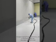 YG iki bileşenli poliüretan köpük püskürtme makinesinin püskürtme etkisi